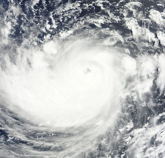 Satelite Image of Ma-On Typhoon