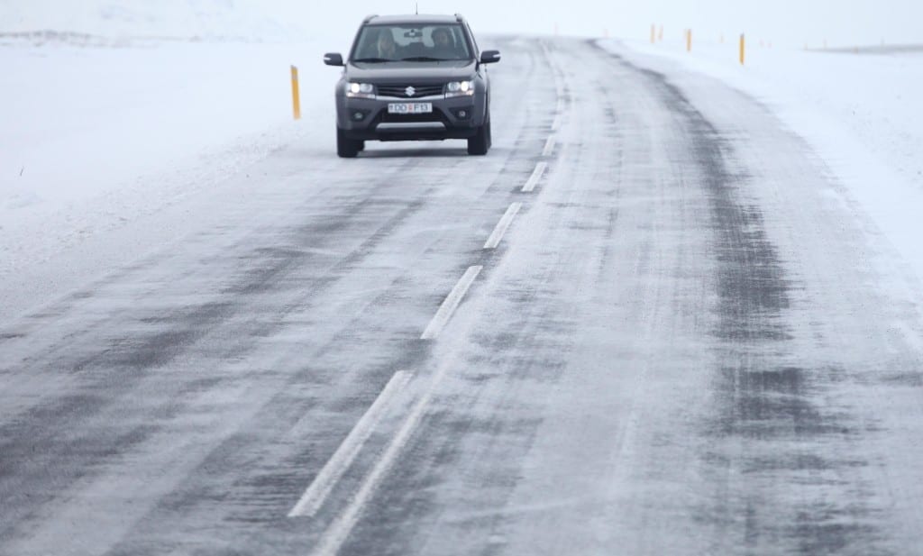 snow winter road safety ice auto insurance digital tire pressure gauge