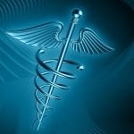 Blockchain health insurance - Technology - Health Logo
