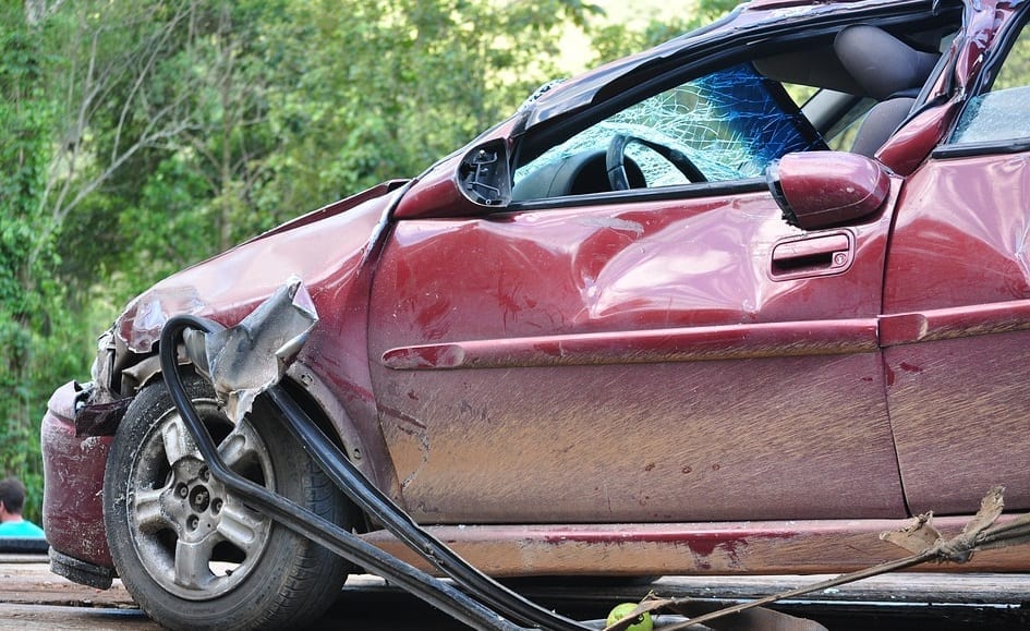 auto insurance fraud - Car Crash