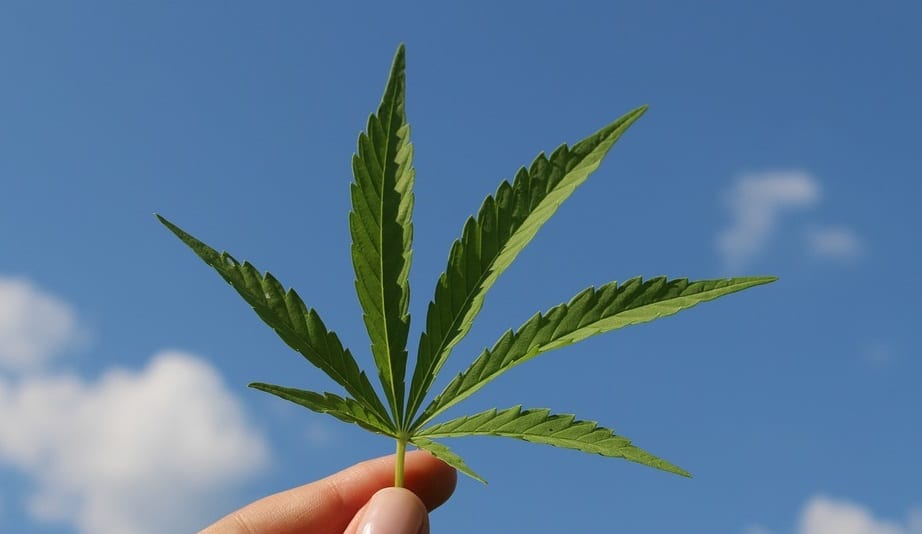 Cannabis Business Insurance - Hemp Leaf