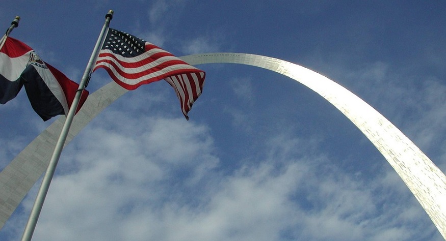 Missouri earthquake insurance - US Flag, Missouri Flag, Jefferson National