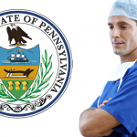 Pennsylvania health care - Pennsylvania state seal & doctor