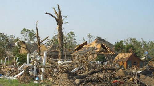 Natural Disaster Damage - Tornado destruction