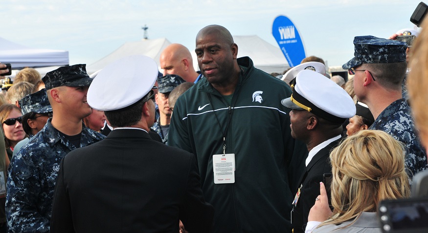 EquiTrust Life Insurance - Magic Johnson with the US Navy