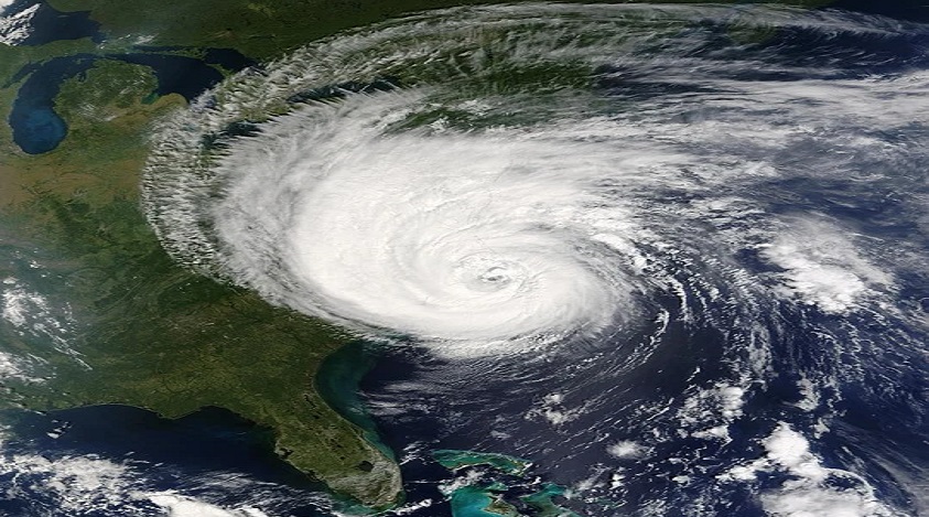 Hurricane season preparations - Hurricane in the Atlantic