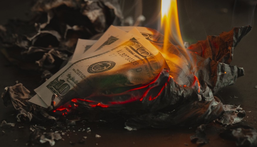 Thomas Fire - Money burning