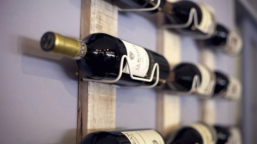 Wine insurance - wine rack
