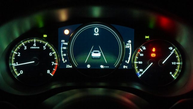 Pay-per-mile auto insurance - car dashboard