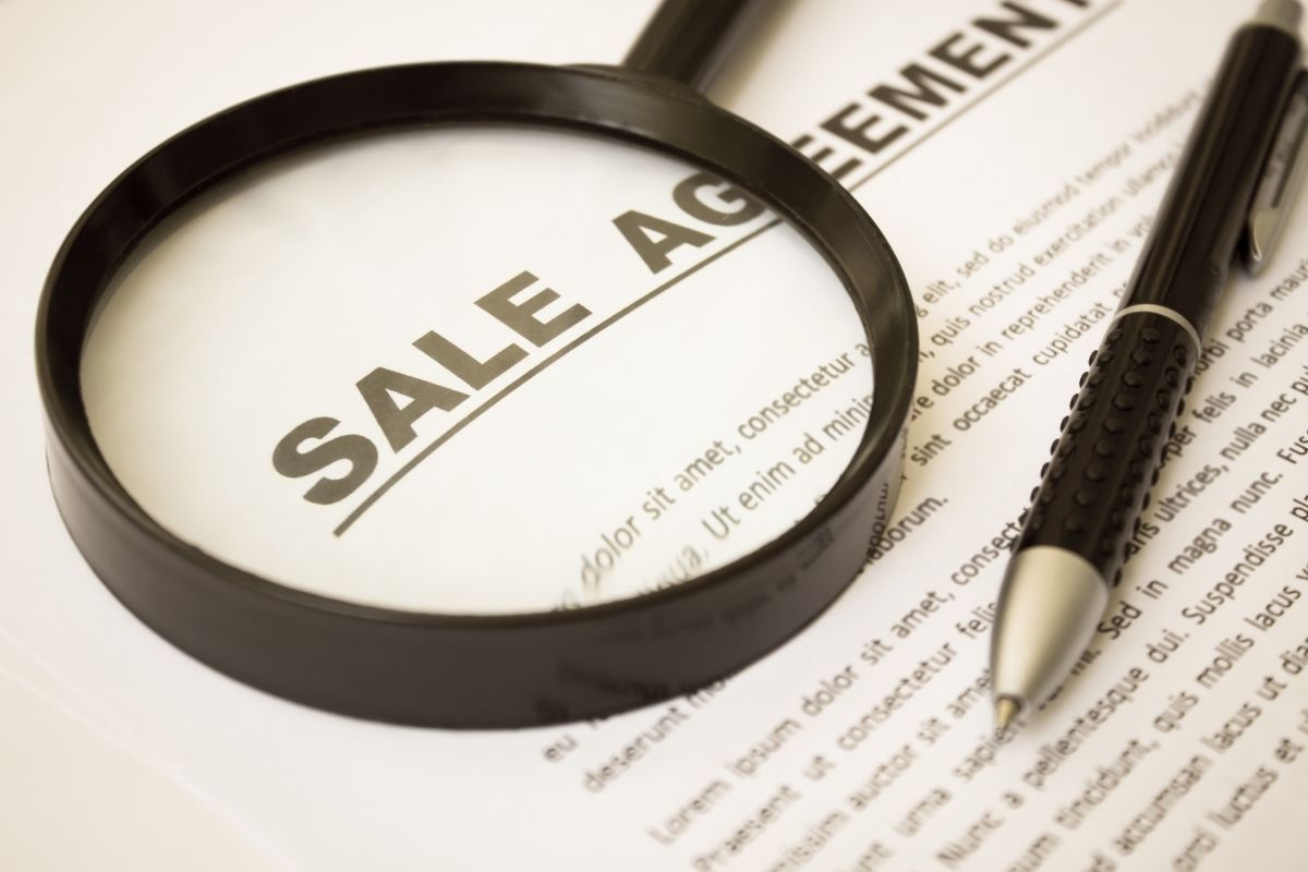 Insurance company - Sale Agreement