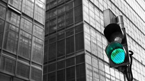 Workers Compensation Insurance - Green Light - traffic light