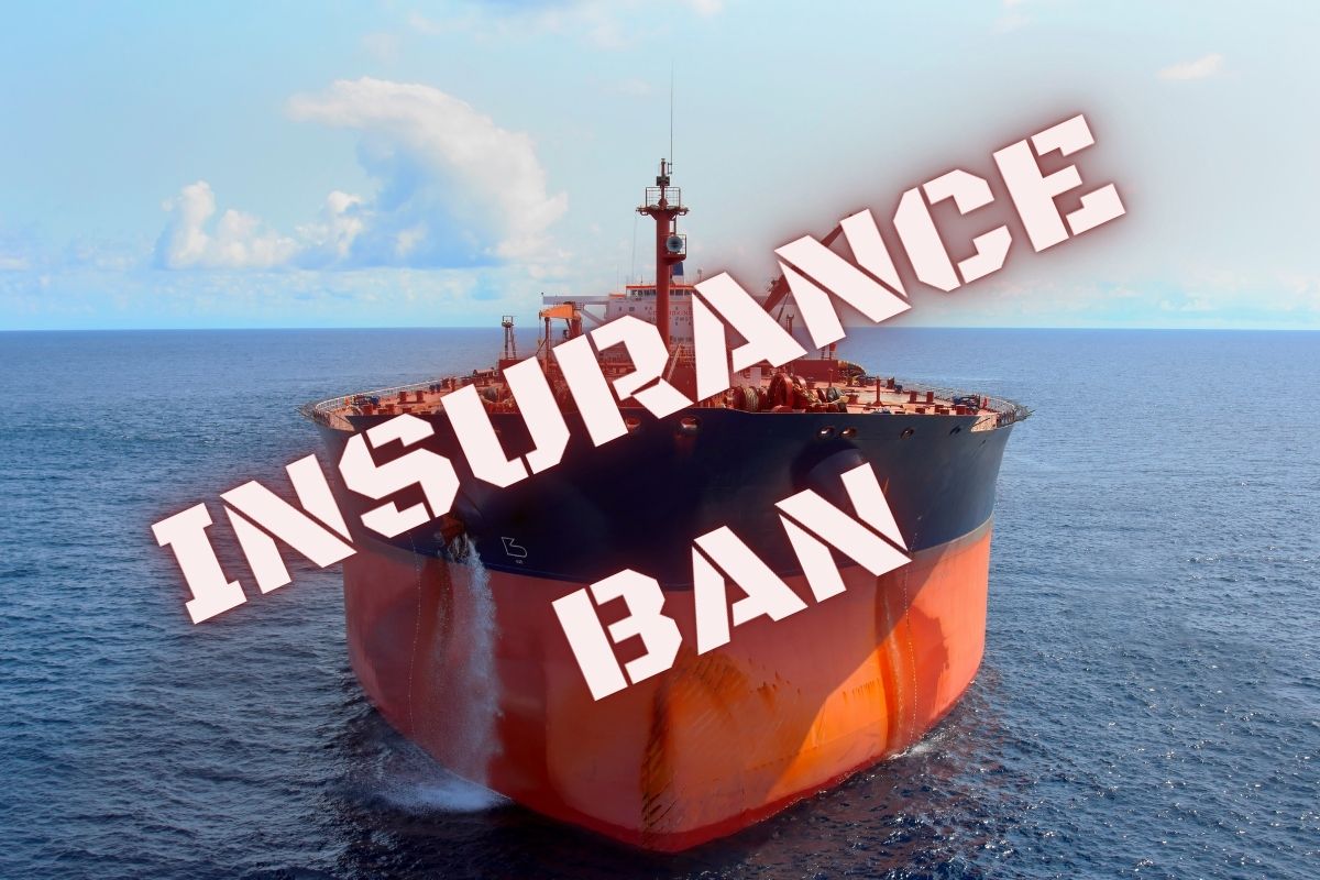 Insurance ban - Oil Cargo Ship