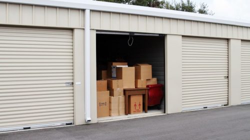 Storage unit insurance - Boxes in storage