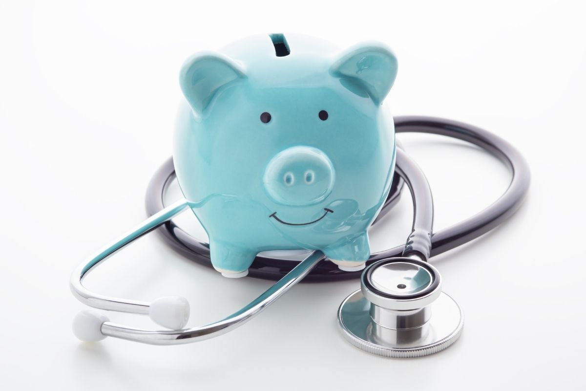 Health Insurance - money - piggy bank
