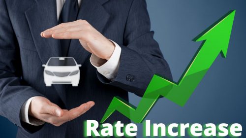 Car insurance - Increase in Rates