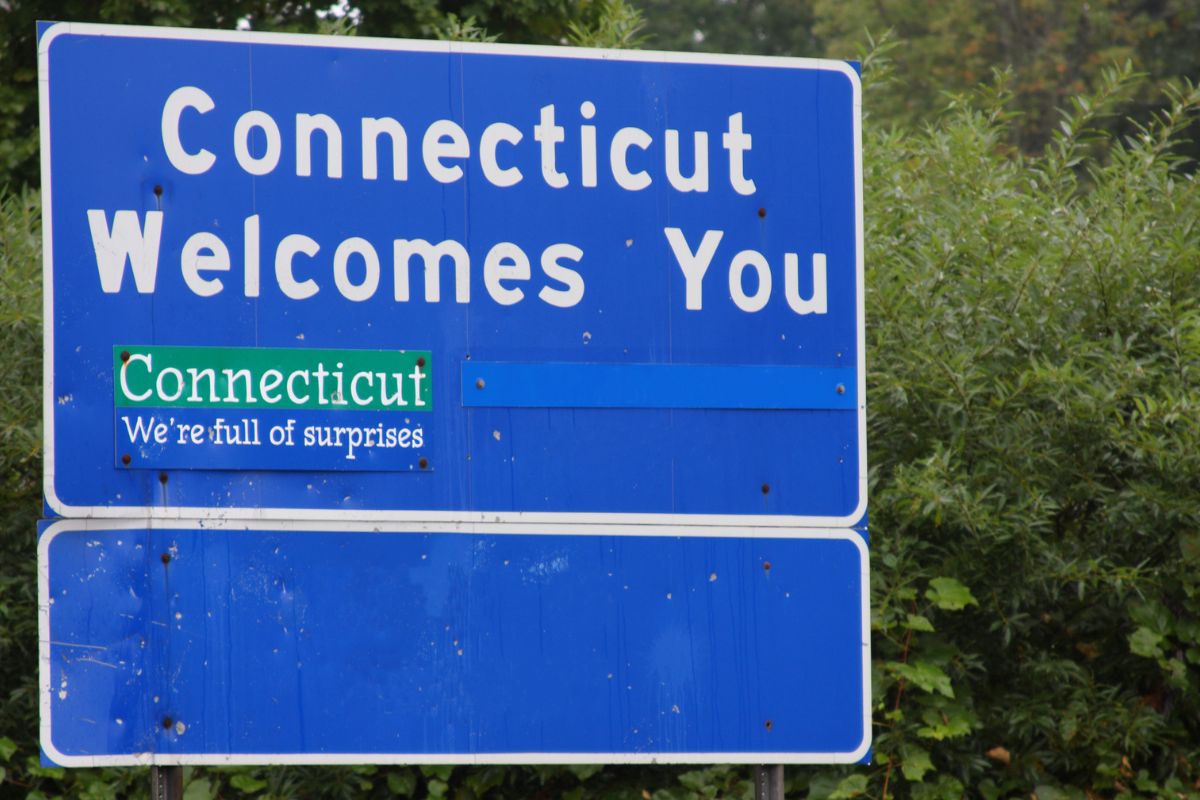 Flood insurance - Welcome to Connecticut Sign