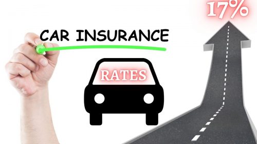 Auto insurance Rates - 17 Percent