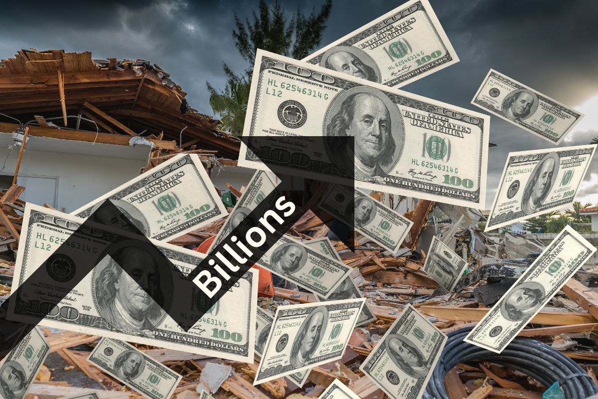 Insurance losses - Hurricane Damage - Billions