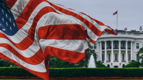 Health insurance - White House - US Flag