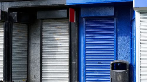 business shop shutters covered by insurance
