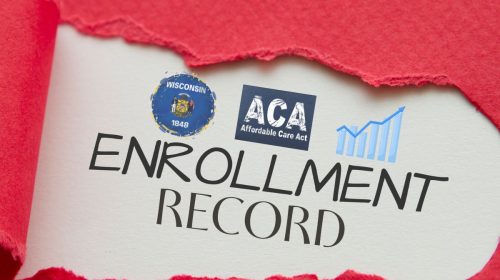 Health insurance - Wisconsin ACA record enrollment