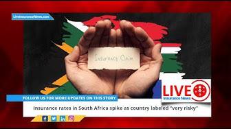 'Video thumbnail for Insurance rates in South Africa spike as country labeled “very risky”'