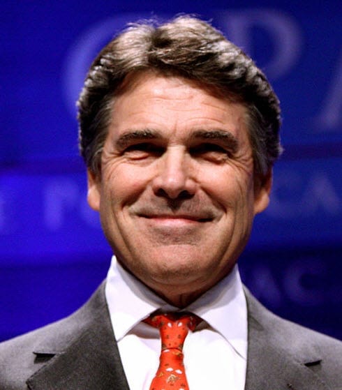 Texas Governor Rick Perry health insurance