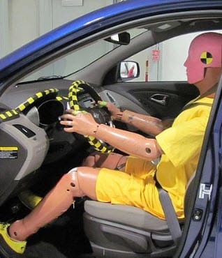 Auto insurance crash tests results
