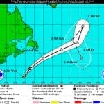 Hurricane Rafael path