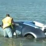 Insurance News Bugatti in water