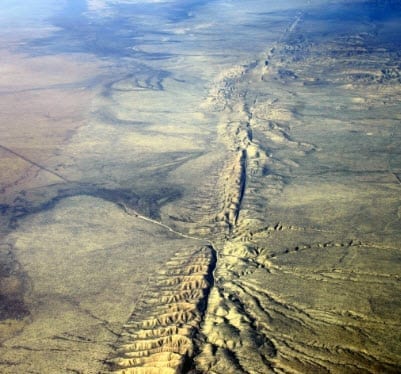 San Andreas Fault Line California earthquake insurance