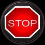 Health insurance stop sign