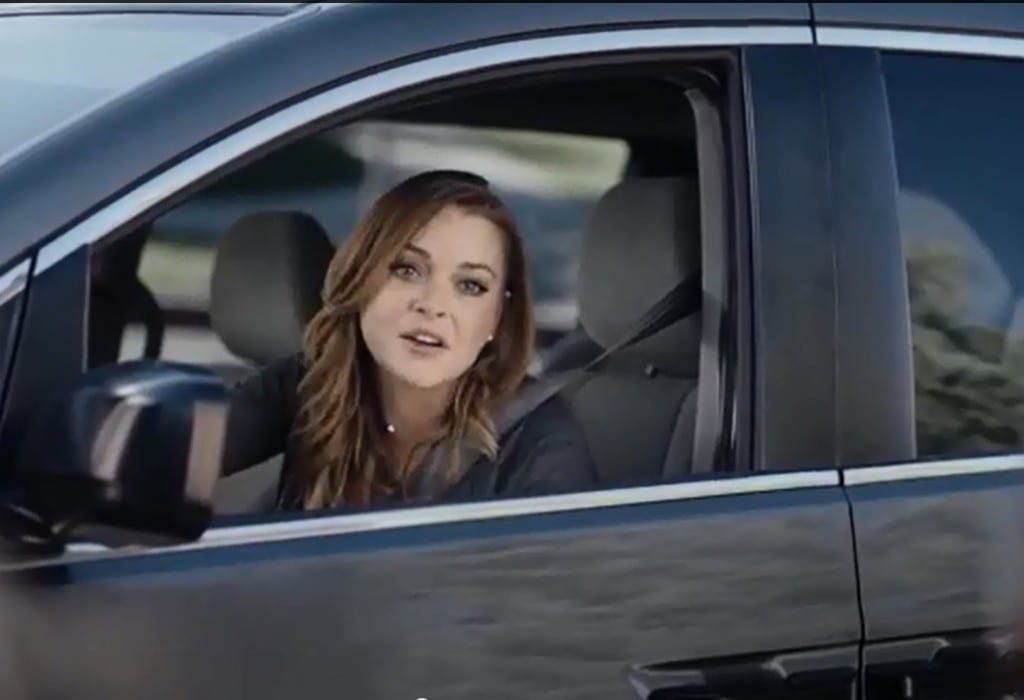 Esurance lindsay lohan super bowl insurance commercial