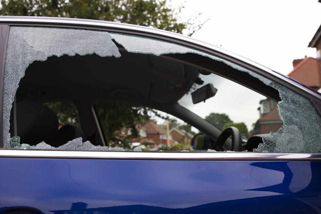 bigstock Smashed Safety Glass In A Car 159220