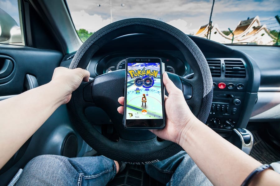 pokemon go accidents driving
