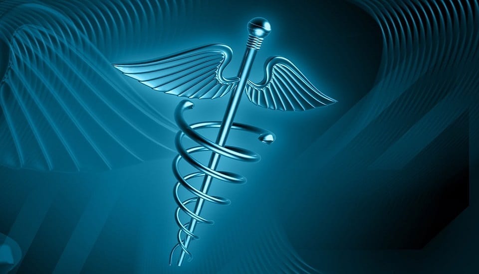 Blockchain health insurance - Technology - Health Logo