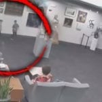 Kansas City Insurance - YouTube Screencap of kids before knocking over statue