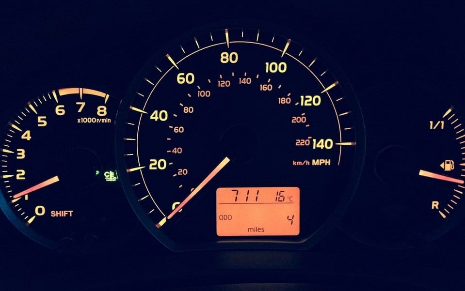 Pay per mile insurance - Speedometer - Miles
