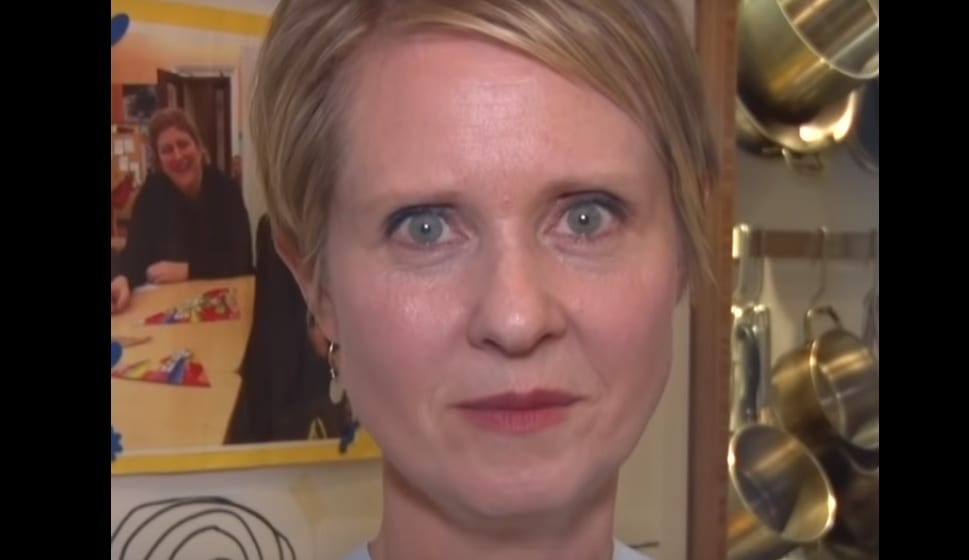 Single-Player Health Care in NY - Cynthia Nixon - YouTube Screencap