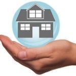 Homeowners insurance companies - Home in bubble over hand
