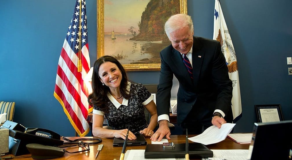 Affordable Health Care - Julia Louis-Dreyfus & Former Vice Presidnet Joe Biden