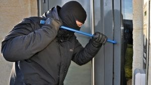 Home break-in prevention - Burglar