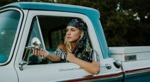 Teen Drivers - Young Woman Driving Truck
