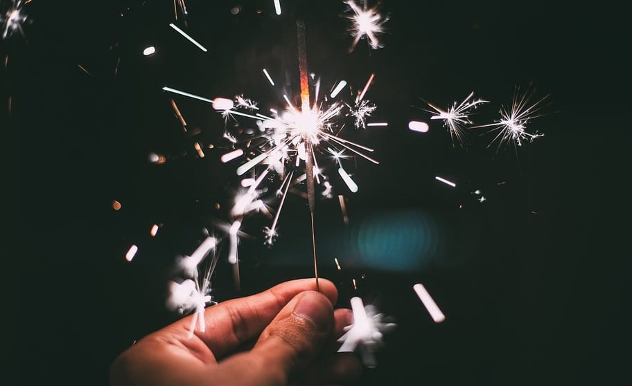 Safe New Year’s Eve - Sparkler