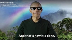 Former President Barack Obama aims to boost Obamacare enrollment with new video 2 boost obamacare enrollment