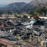 California Wildfires - Damage from Fire