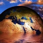 Climate change impact - World in water