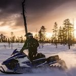 snowmobile theft - snowmobile rider