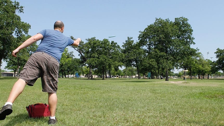 Disability insurance fraud - Frisbee throwing