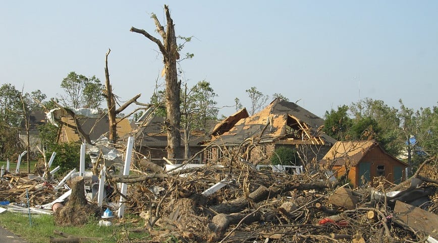 Texas storm preparedness - storm destruction - homes